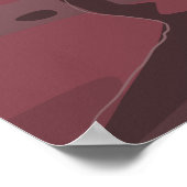 アレナル火山コスタリカヴィンテージ漫画のポスター ポスター (角)