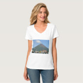 アレナル火山、コスタリカVNECHの選択 Tシャツ (正面フル)