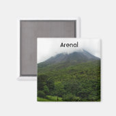 アレナル火山 マグネット (正面/裏面)