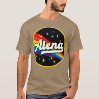 アレナレインボーイン宇宙ヴィンテージスタイル Tシャツ