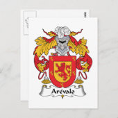アレバロ家紋 ポストカード (正面/裏面)