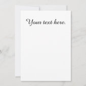 アレパおもしろいス引用文 招待状 (裏面)