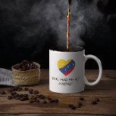 アレパおもしろい引用文コロンビア食品 ツートーンマグカップ