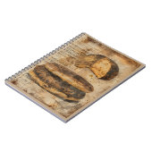 アレパパン エフェメラ コラージュ アート ノートブック (左側)