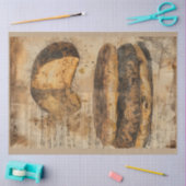 アレパブレッドエフェメラコラージュアート 薄葉紙 (クラフト)