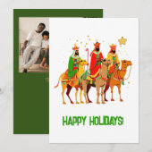 アレビハス民俗芸術 三人の賢者 オーダーメイド シーズンカード (正面/裏面)