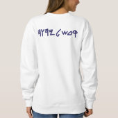 アレフタウ スウェットシャツ (裏面)