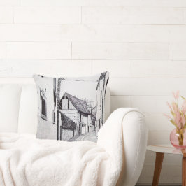 アレフランスのースケッチ時計 クッション