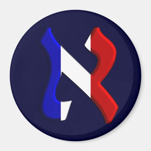 アレフFrance.png マグネット (正面)