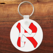 アレプデンマーク キーホルダー (正面)