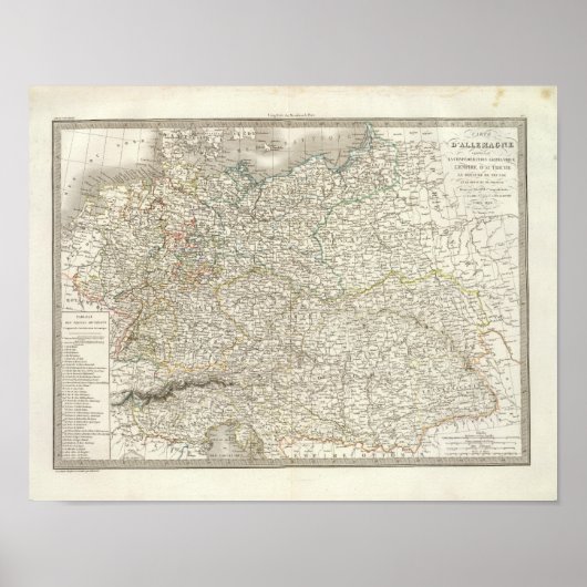 アレマーニュ – ドイツ ポスター (正面)