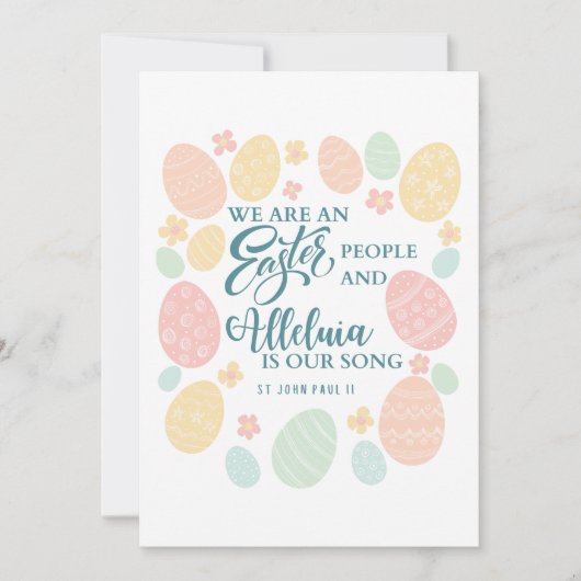 アレリアハッピーイースター卵 シーズンカード (正面)