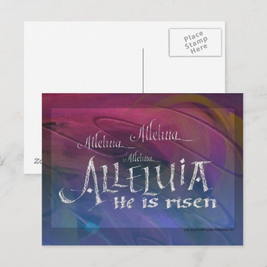 アレリア葉書 ポストカード (正面/裏面)