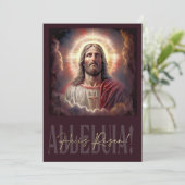 アレリア！よみがえった！イエス絵画キリスト シーズンカード (スタンド正面)