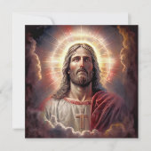 アレリア！よみがえった！イエス絵画キリスト シーズンカード (正面)