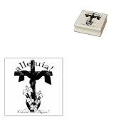 アレリア・キリストが復活した ラバースタンプ (押印)