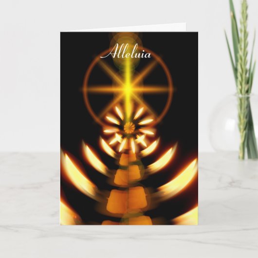 アレルイアイースター シーズンカード (正面)