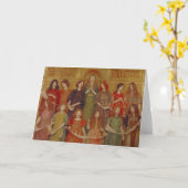 アレルイア（Thomas Cooper Gotch著） カード (黄色い花)