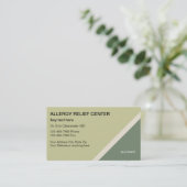 アレルギストの名刺 名刺 (スタンド正面)