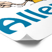 アレルギーのポスター ポスター (角)