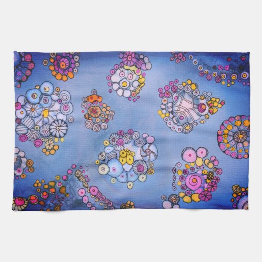 アレルギーの海の禅 キッチンタオル (横)