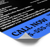 アレルギーデザイン、耳鼻咽喉科医、耳鼻咽喉科 ポスター (角)