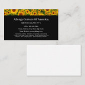 アレルギー医気に療担当医 名刺 (正面/裏面)