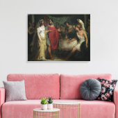 アレル結婚ダーとロクサナ素晴らしの王 キャンバスプリント (インサイチュ (リビング))