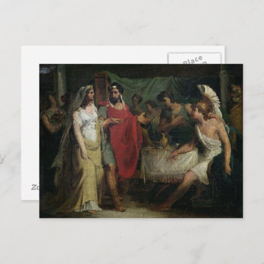 アレル結婚ダーとロクサナ素晴らしの王 ポストカード (正面/裏面)