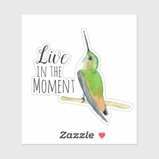 アレンのハミングバードステッカー シール (シート)