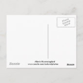 アレンのハミングバードポストカード ポストカード (裏面)