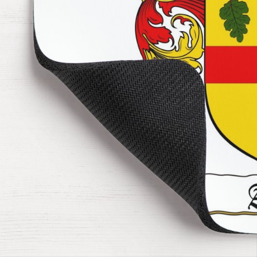 アレンの家紋-アレンの紋章付き外衣 マウスパッド (コーナー)