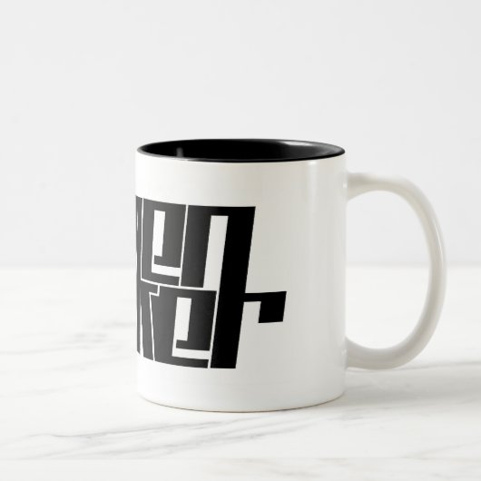 アレンの歩行者のマグ ツートーンマグカップ (右)