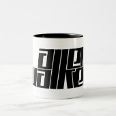 アレンの歩行者のマグ ツートーンマグカップ (中央)