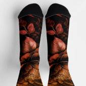 アレンジメントサビヴィンテージ花 ソックス (上部)