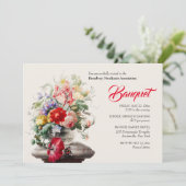 アレンジメンビクトリアント宴会ディナー 招待状 (スタンド正面)