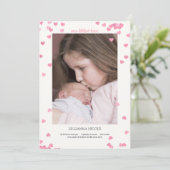 アレンジ·イン·アワーズ·アームズ·フォト·誕生·アナウンセメン 案内状 (スタンド正面)