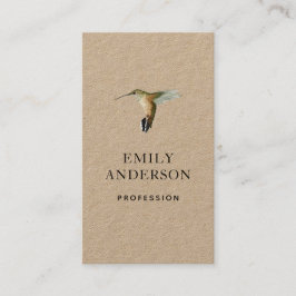 アレンズ・ハミングバード・ビジネス・カード 名刺