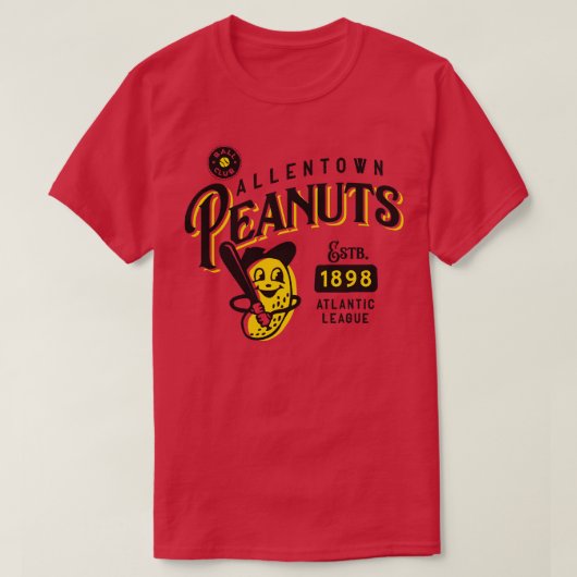 アレンタウンピーナッツ Tシャツ (デザイン正面)