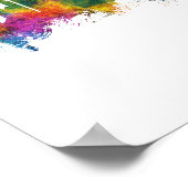 アレンタウンペンシルバニアスカイライン ポスター (角)