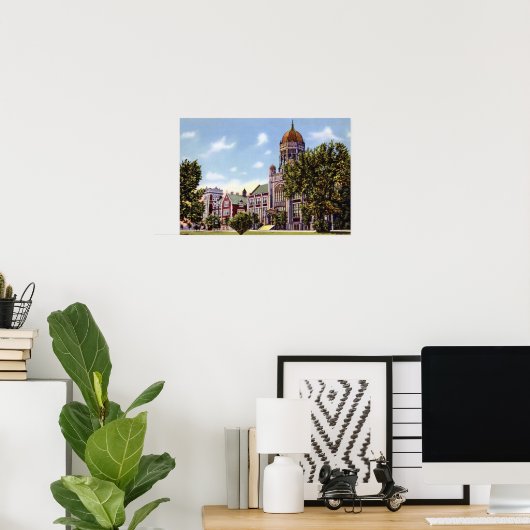 アレンタウンペンシルバニアムレンベルクカレッジ ポスター (ホームオフィス)