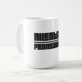アレンタウン - ペンシルベニア州 コーヒーマグカップ (正面左)