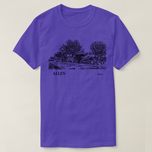 アレンテキサス州Tシャツ3 Tシャツ (デザイン正面)