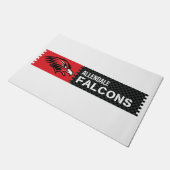 アレンデール《鳥》ハヤブサ ドアマット (アングル)