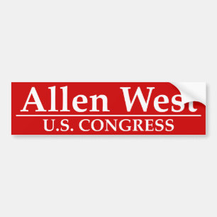 アレン西米国の議会 バンパーステッカー