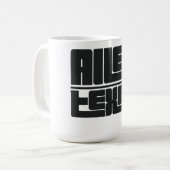 アレン - テキサス州 コーヒーマグカップ (正面左)