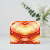 アレン~3Dフラクタルデザインパターン~ ポストカード (スタンド正面)