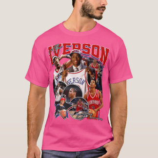 アレンIverson The Answer Basketball Legend Signatu Tシャツ