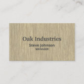 アレーオークウッドグレインルックプロフェッショナル 名刺 (正面)