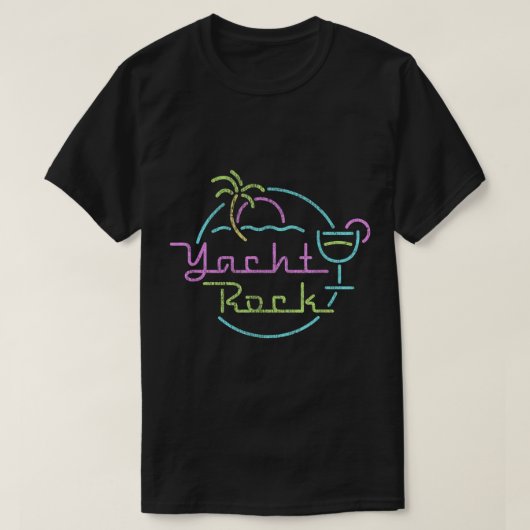アレーカクテルアワーヨットロック Tシャツ (デザイン正面)